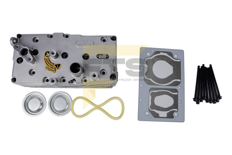 Imagem do produto CABECOTE COMPRESSOR AR DAF XF106 2 CIL. (MOD. WABCO) - Cód: FAP-12592